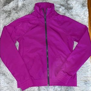 NWOT Magenta Under Armour Windbreaker